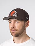 Бейсболка NEW ERA арт. 60691832 Cleveland Browns NFL (темно-коричневый)